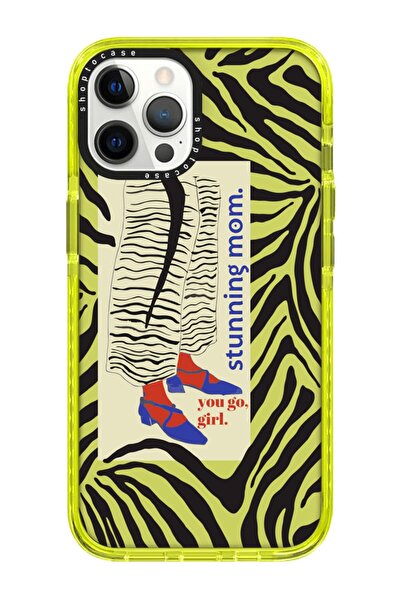 shoptocase Iphone 13 Pro Uyumlu Sarı Impact Stunning Mom Tasarımlı Telefon Kı...