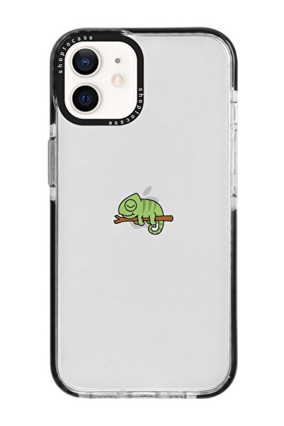 shoptocase Iphone 11 Uyumlu Siyah Impact Bukalemun Tasarımlı Telefon Kılıfı