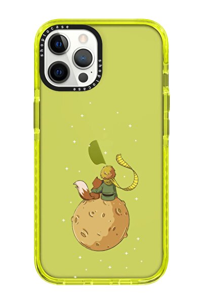 shoptocase Iphone 13 Pro Uyumlu Sarı Impact Küçük Prens Tasarımlı Telefon Kılıfı