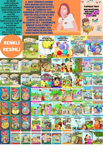 Ata Yayıncılık 3.sınıflar Için Eğitici Ve Eğlenceli Dev Set Tam Tamına 65 Kit...