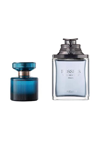 Oriflame Amber Elixir Crystal Edp 50 ml Kadın + Possess The Secret Man Edp 50 ml Erkek Parfüm Seti