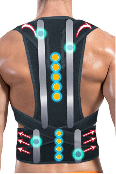 Ankaflex Dik Duruş Korsesi Kadın Ve Erkek Omuz, Sırt Ve Bel Için Destekleyici...