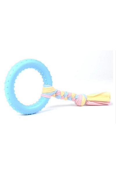Mixpet 26 Cm Large Rope Knotted Rubber Ring Dog Toy