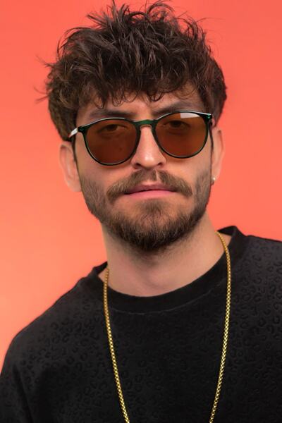 Focus On نظارات شمسية مستقطبة باللون الأخضر من إريكا