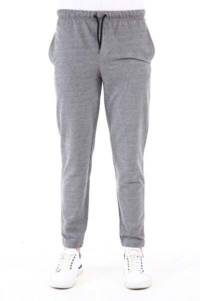 AUST GİYİM Ανδρικό φούτερ Aust Jeans Basic Style Elastic Leg Slim Fit - Σκούρο Γκρι