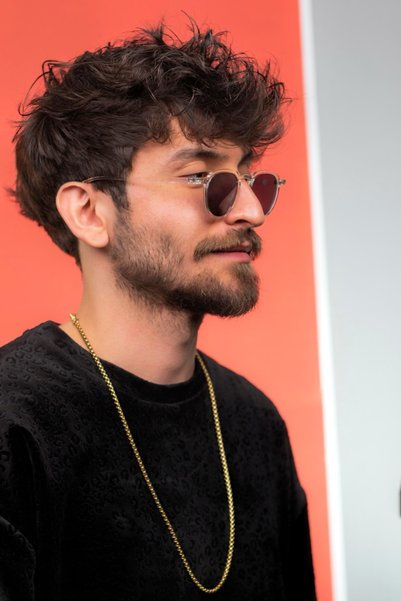 Focus On Wilson Crystal Smoked Sunglasses