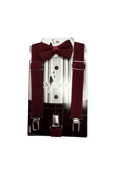 Biberon Çocuk Giyim Jr. Gentleman Papyon Askı Seti 2/12 Yaş