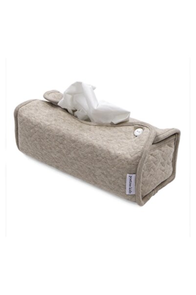 POETREE KIDS Cutie de șervețele de hârtie Chevron Camel