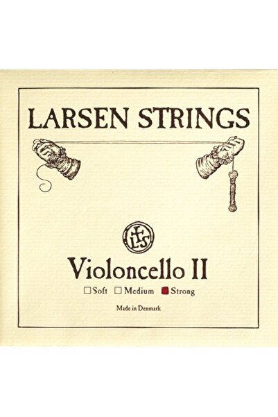 Larsen التشيلو القوي المنفرد - سلك أحمر واحد