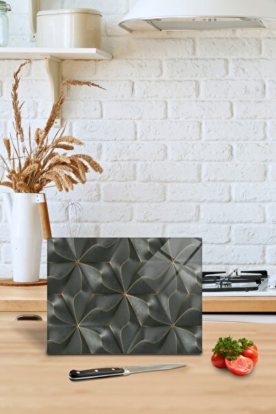 Cam Kesme Tahlası | Gri Gold | 30cm X 40cm