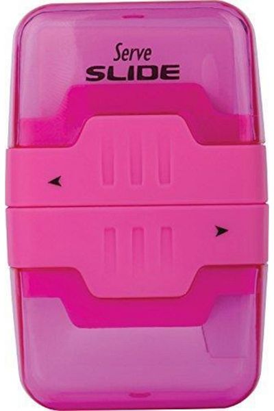 Serve Creion Slide Eraser Pink Single