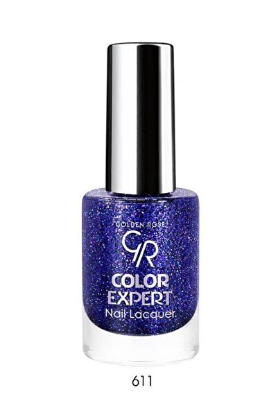 Golden Rose Color Expert Nail Lacquer Glitter No:611