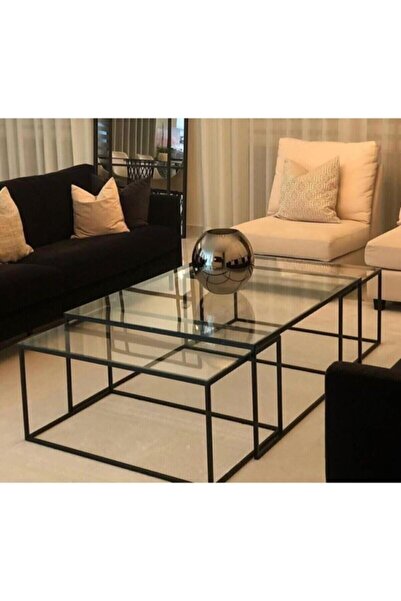 Atolly Home Metal 2+1 Orta Sehpa