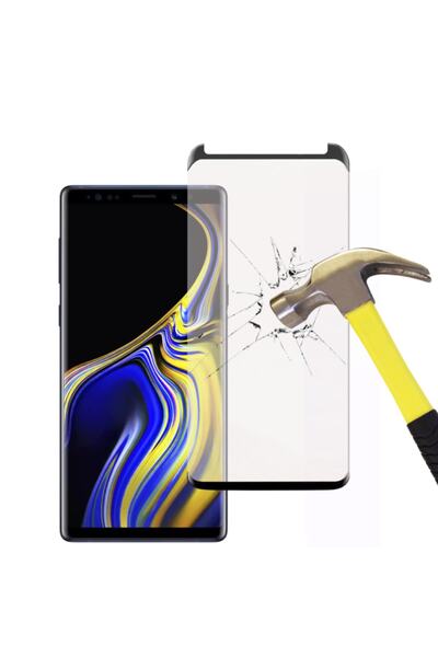 Smart Tech Samsung Galaxy Note 9 Tam Kaplayan Kavisli Cam ekran Koruyucu