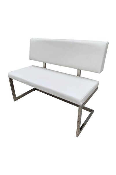 Evim-E Aksesuar C Profil Bank Takımı Masasız (2+2 Oturum) Nikelajlı - Metal