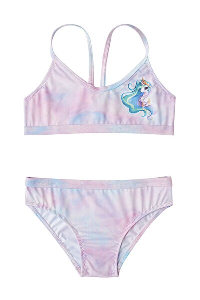 SLIPSTOP Mor Kız Çocuk Bikini