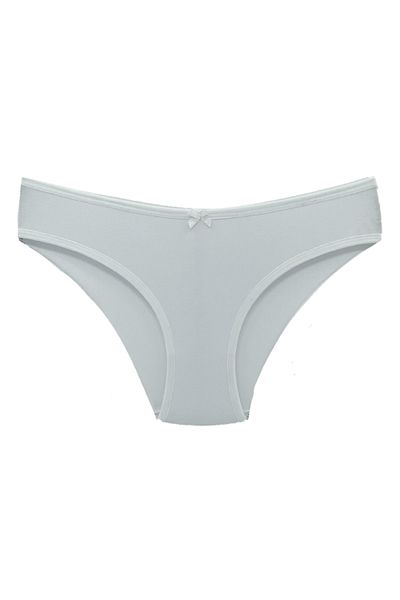 HNX Chiloți de damă din țesătură de bumbac albă