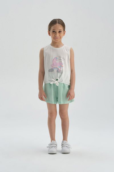 Dagi Mintfarbene Shorts