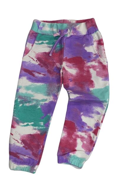 CİVELEK Kız Çocuk Pamuk Batik Desen Eşofman