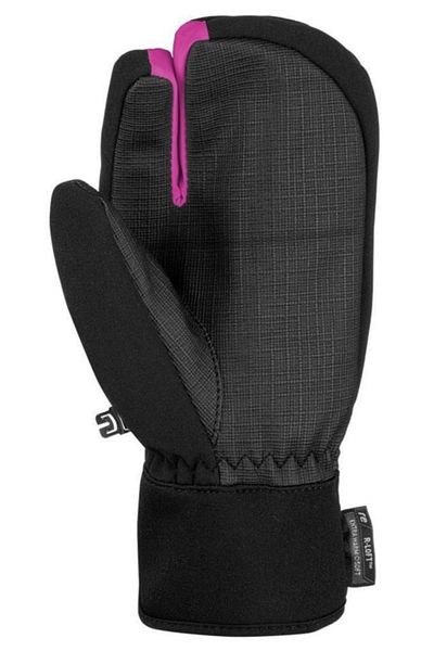 Reusch Torby R-tex XT Children's Three Finger Ski Gloves Grey/pink