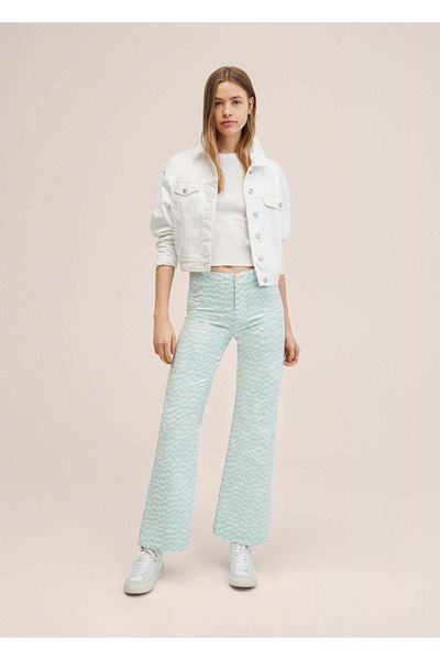 Mango Teen Turquoise Pants for Kids