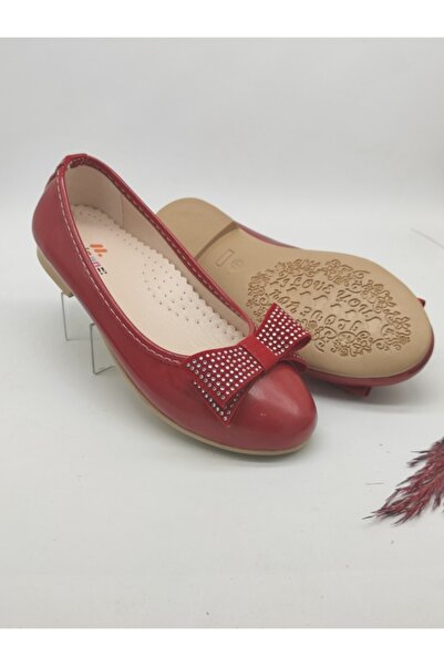 Minican Kővörös színű balerinák
