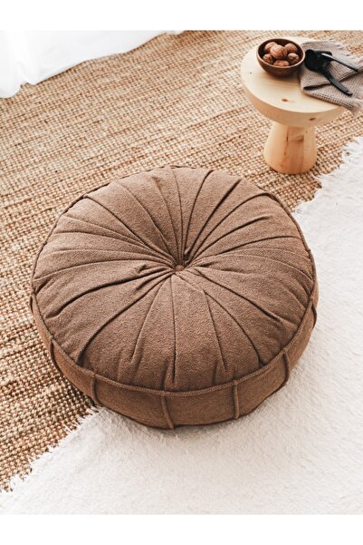 evodeko Vintage Kahve Yer Minderi