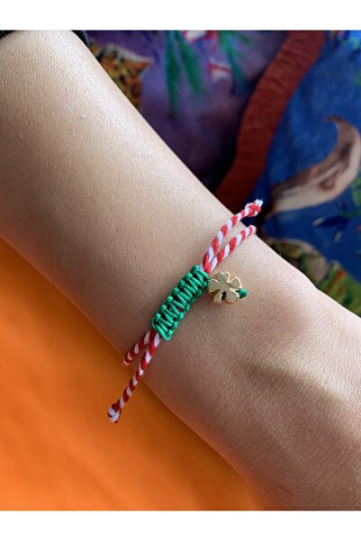 Atelier Çağla Marteniçka Ip Bileklik - Yonca