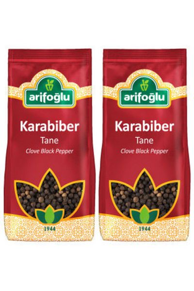 Arifoğlu Black Pepper (Grain) 40g Maxi (2 Pieces)
