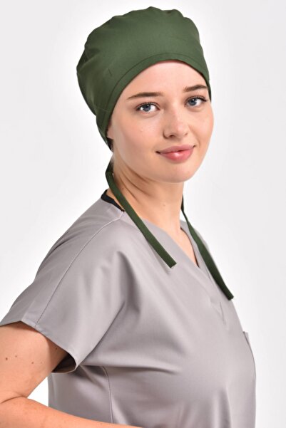 Owlet Medikal Likralı Haki Yeşili Cerrahi Bone