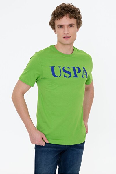 U.S. Polo Assn. Πράσινο ανδρικό μπλουζάκι