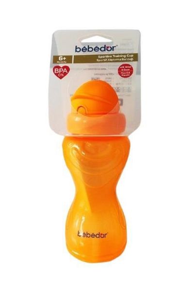 Bebedor 330ml Sporty Drinking Cup with Straw - 8504