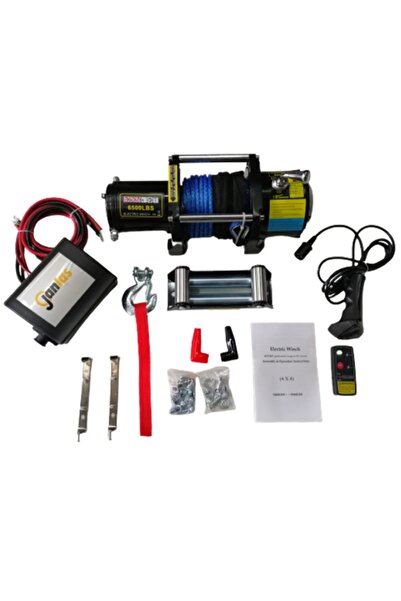 Janlas 6500 Lbs Sentetik Halat 4x4 Offroad Vinç Uyumlu Uzaktan Kumandalı