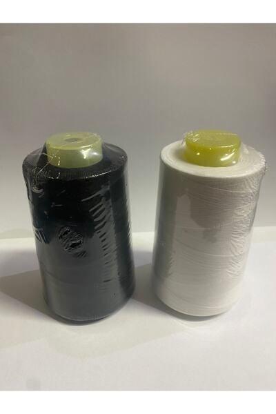 Siyah Ve Beyaz 120n Polyester 5000mt