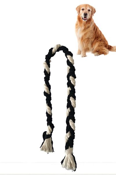 Paw 24/7 Mall Traction 45 cm Soft Textured Double Color Rope Lanyard