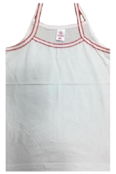 Mevsim Pachet de 6 pantaloni de corp pentru fete cu curele de frânghie, alb 37303