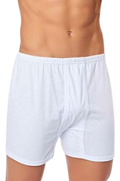 Mevsim 12 Pieces Men's Combed Argentina Long Johns White 34503