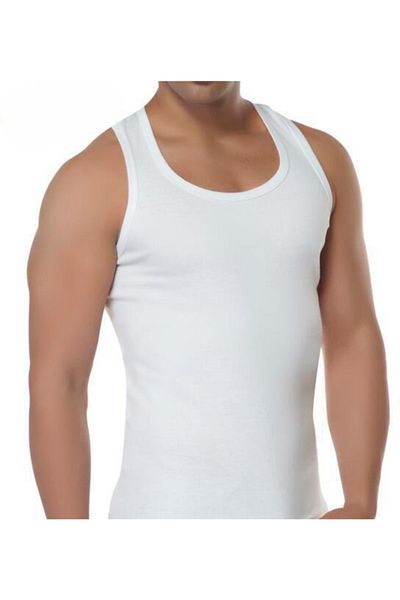 Ersa Men's Combed Cotton Tank 100% Cotton