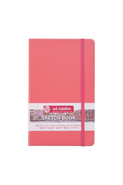 Talens Art Creation Sketchbook Coral 13x21cm 140gr 80 Sheets