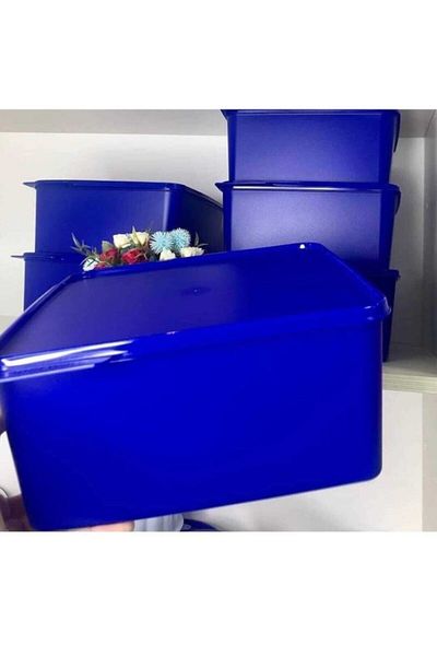 Tupperware 5 Lt Square Quadrangular Single Storage Container