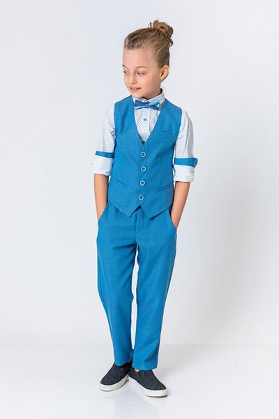 incity Индиго син жилет за момче