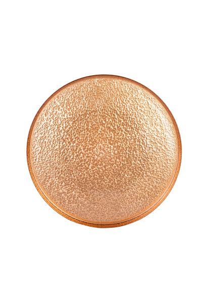 Karaca Home Copper Mirror Paint Round Cake Plate
