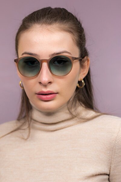 Focus On Oscar Matte Cream Green Sunglasses