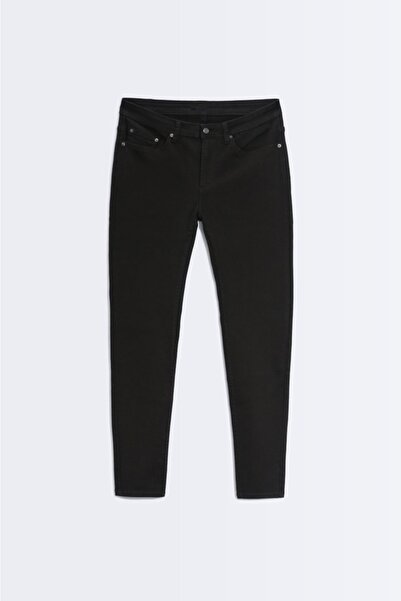 CLIPMAN Erkek Slim Fit Kot Pantolon Siyah