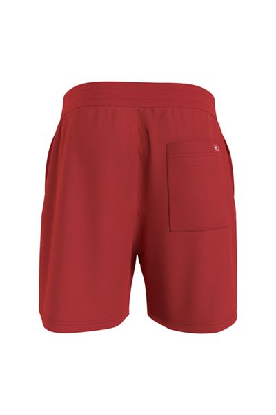 Tommy Jeans Kurze Sporthose - Rot - Mittlerer Bund
