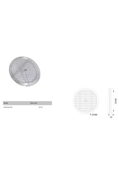 AFS Glass Type Round Shutter Natural Gas Vent Raksan Circular Design Easy Installation Practical Agmair Agm