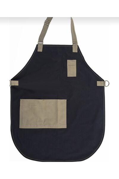 noktaönlüktasarım مريلة مصممة لمطعم المقهى - وشم باريستا شيف لتصفيف الشعر