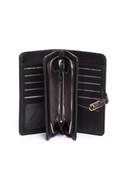 Armine C02 Black Printed Wallet