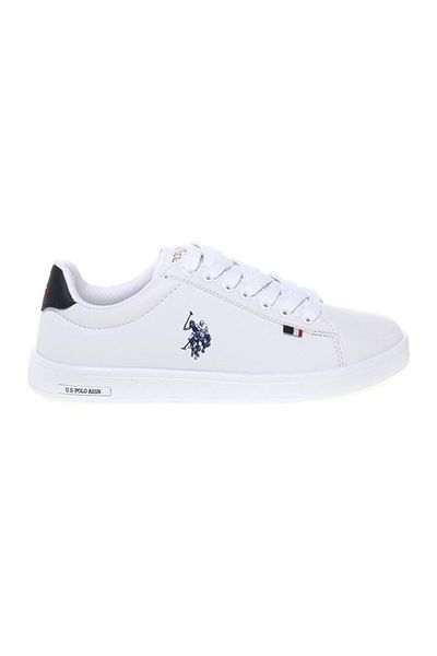 U.S. Polo Assn. White - Franco Unisex Sneaker Shoes