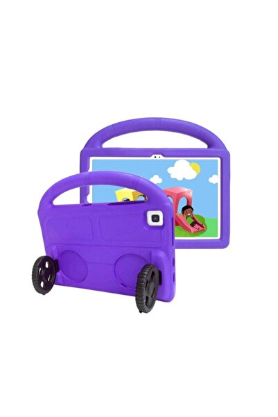 Samsung Galaxy Tab A7 10.4 T500 2020 Wheel Car Tekerlek Standlı Tablet Eva Si...